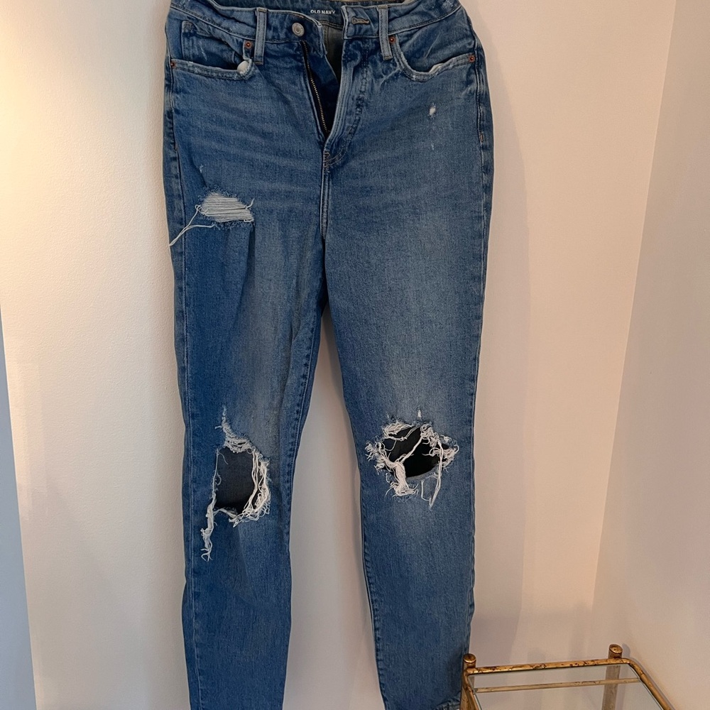 Old navy OG Straigut Ripped Jeans